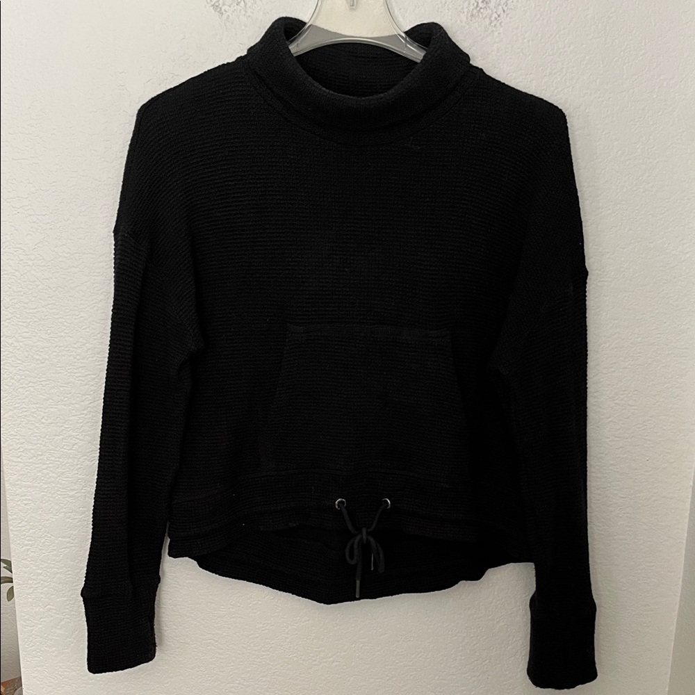 🖤Sweaty Betty Black Knit Sweater SZ M new without tags excellent condition